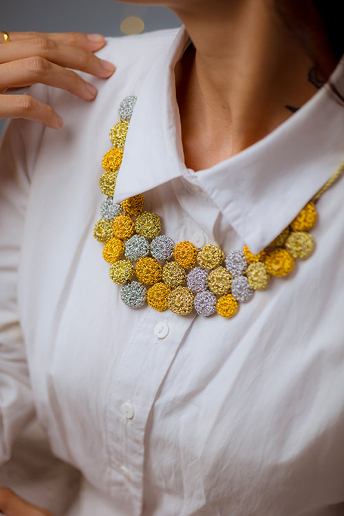 Samoolam Handmade Zuri Necklace ~ Gold