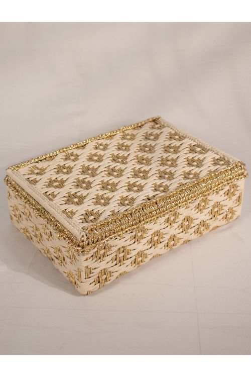Sirohi Upcycled Plastic Trousseau Box | Heera Weave