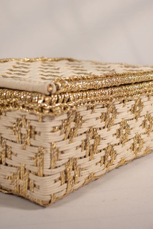 Sirohi Upcycled Plastic Trousseau Box | Heera Weave