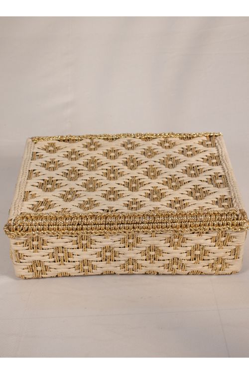 Sirohi Upcycled Plastic Trousseau Box | Heera Weave