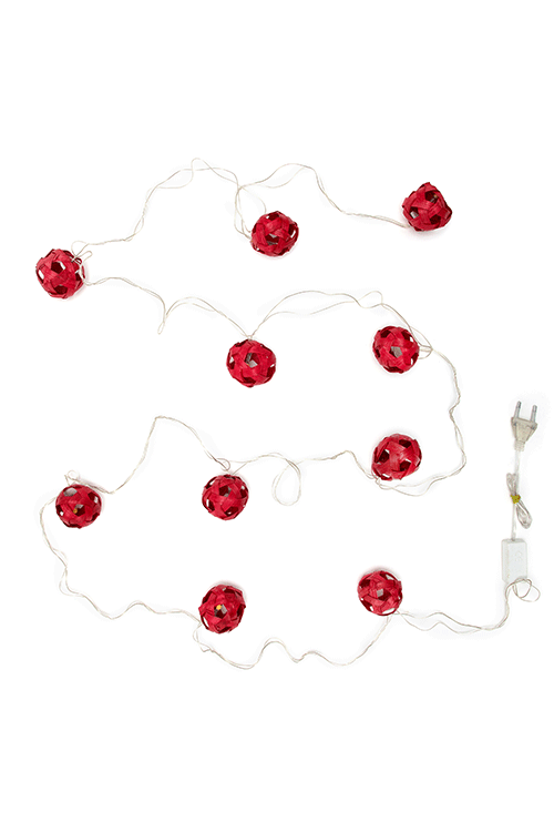 Greenkraft Star Full Moon Handcrafted Bamboo String Light