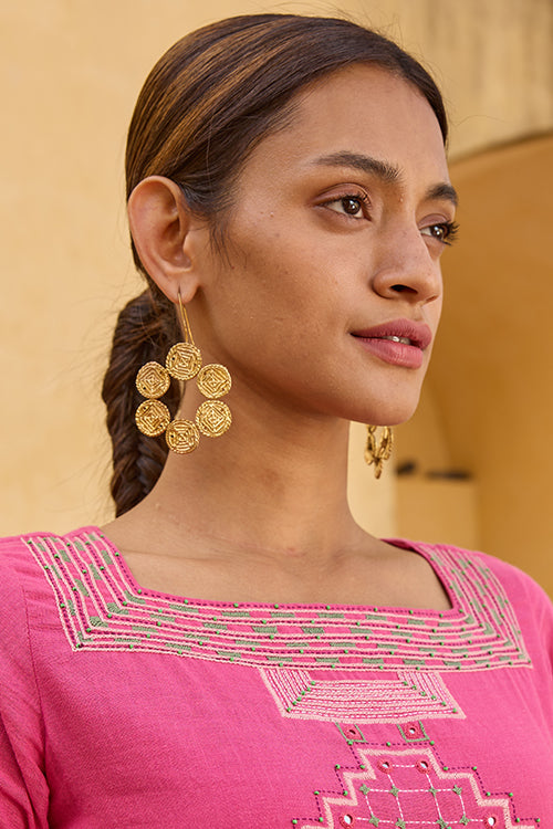 Miharu Soo-Min Handmade Dangler Earrings For Women Online