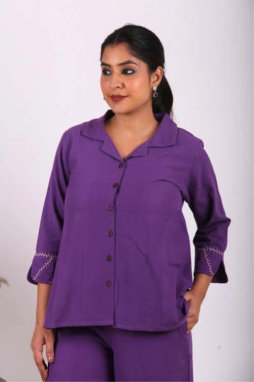 Urmul Deser Crafts - "ROYAL RAATRANI" Handloom Ruffle Top