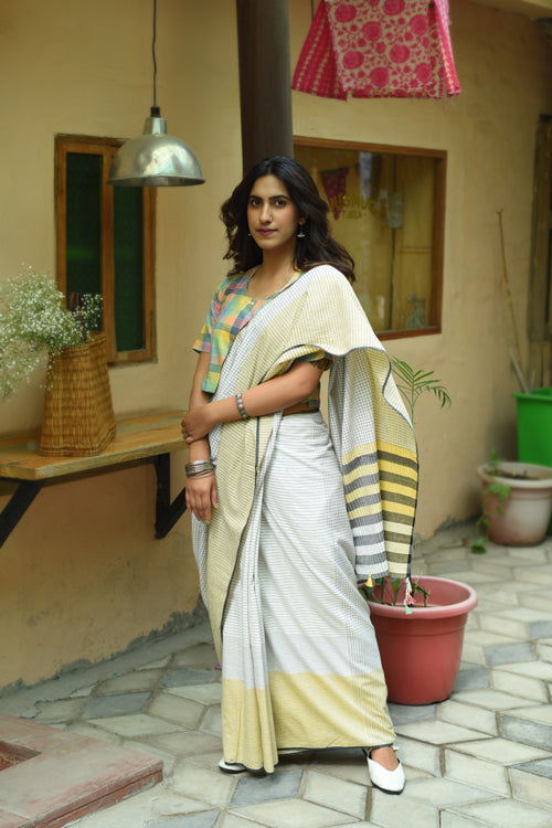 Rangsutra Mellow Yellow Rekha Sare