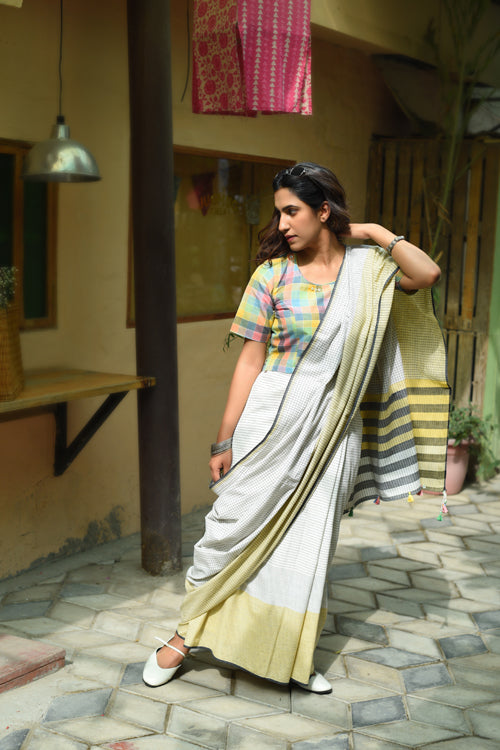 Rangsutra Mellow Yellow Rekha Sare