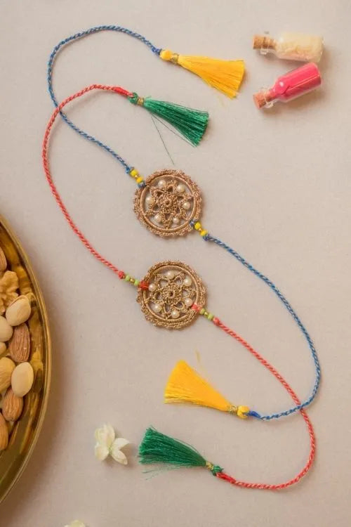 Samoolam Twilight Weave Rakhi (Set of 2)