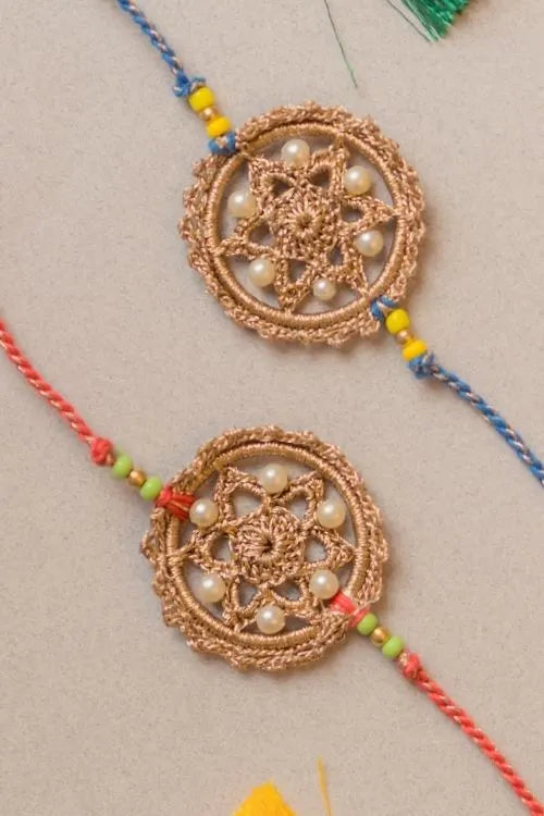 Samoolam Twilight Weave Rakhi (Set of 2)
