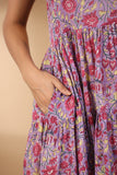 Shuddhi Lavender Tier Dress