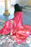 Kanchipuram Cotton Saree With Blouse Piece