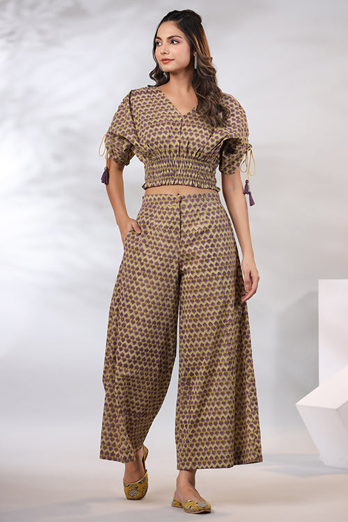 Shuddhi Mustard Co-Ord Set