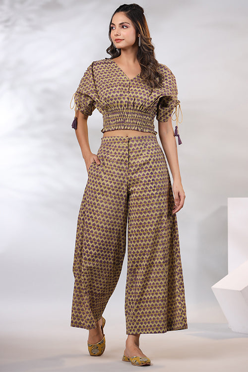 Shuddhi Lemon Yellow Co-Ord Set