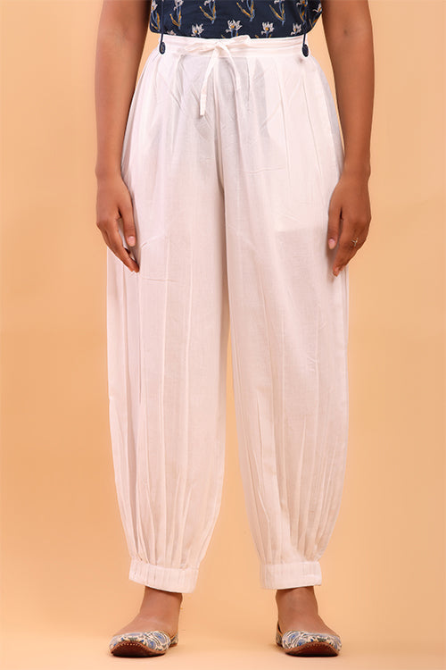 Shuddhi White Afghani Pant