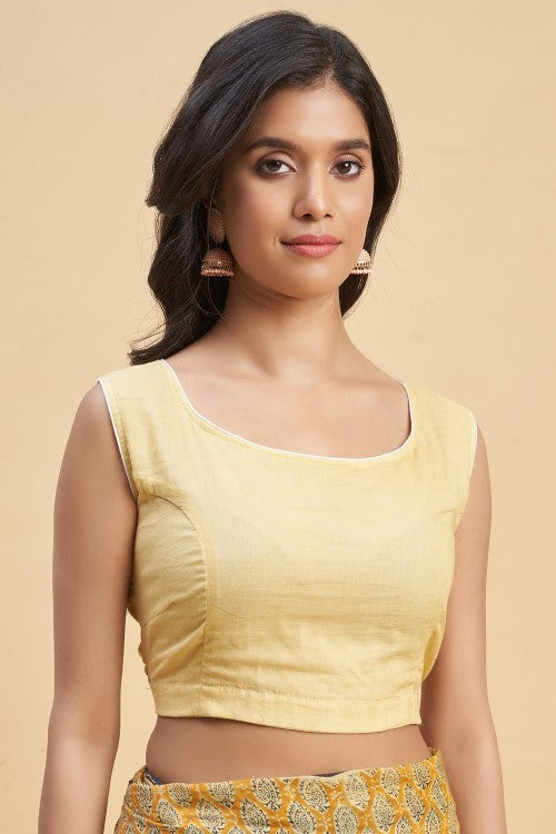 Sooti Syahi "Excelsa " Handblock Print Mul Cotton Saree