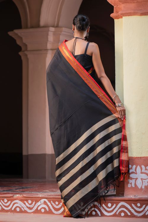 TICH Deccan Elegance. Maharashtrian Ilkal Saree - Nishagati