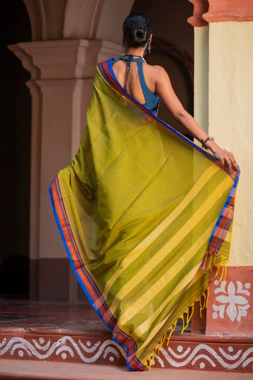 TICH Deccan Elegance. Maharashtrian Ilkal Saree - Hirvat