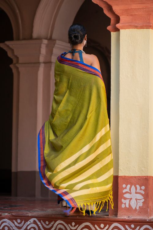 TICH Deccan Elegance. Maharashtrian Ilkal Saree - Hirvat
