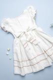 Soleilclo "Spring Fling" Hand Smocked Cotton Dress