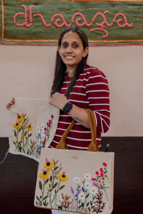 Dhaaga Non-Customised Garden Tote