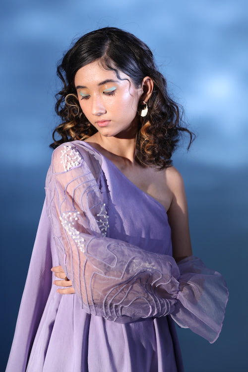 Chambray & Co.'S Lir Ombre Silk Dress