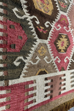 Handwoven icon kilim rug