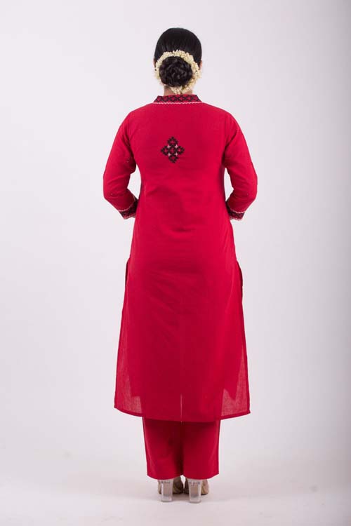 Urmul Desert Crafts-  "Savariya'' V- Neckline Kurta