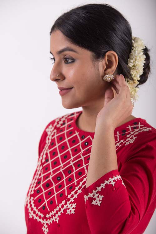 Urmul Desert Crafts-  "Sindhur" Sindhi Kurta