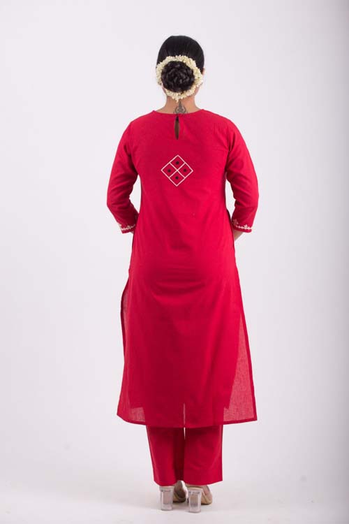 Urmul Desert Crafts-  "Sindhur" Sindhi Kurta