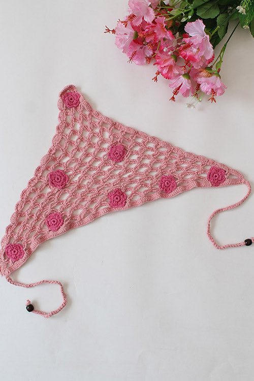 Ajoobaa "Daisy" Crochet Head Scarf