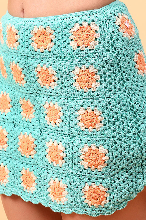 Ajoobaa "Vintage" Handmade Crochet Co-Ord Set