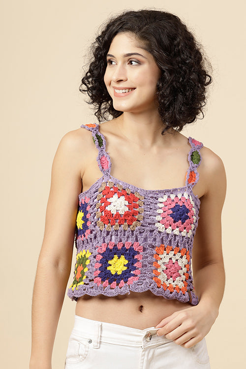Ajoobaa" Self Design" Cotton Summer Top