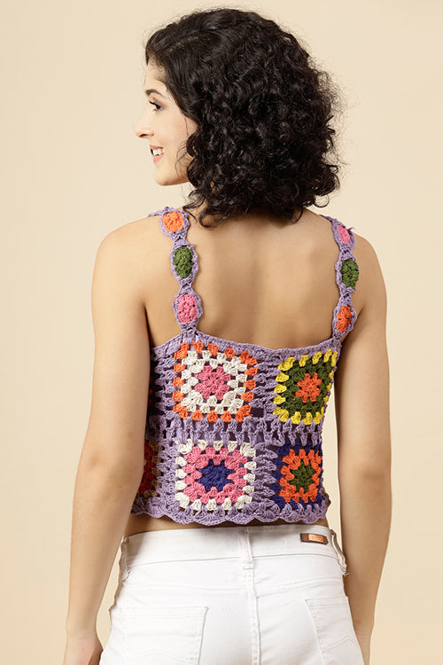 Ajoobaa" Self Design" Cotton Summer Top