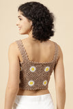 Ajoobaa "Floral" Crochet Top For Women