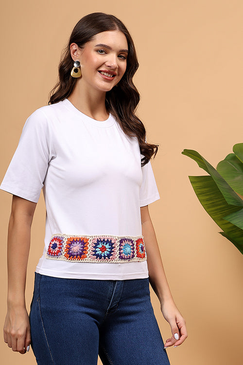 Ajoobaa "Crochet" Tshirt