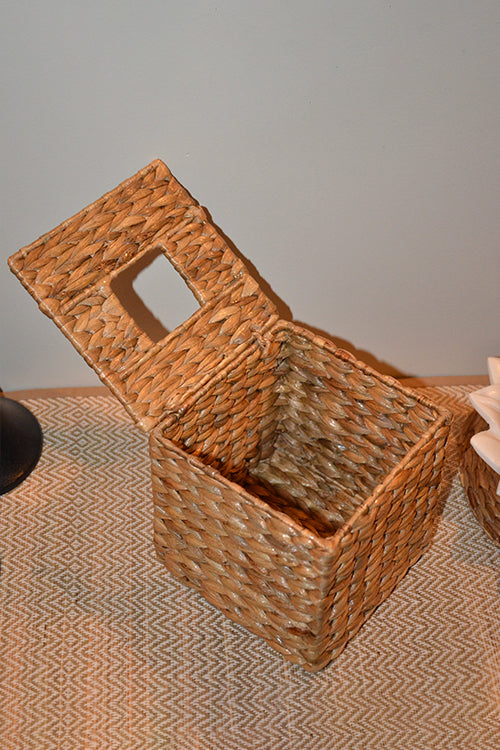 Dharini Water Hyacinth Boutique Tissue Box