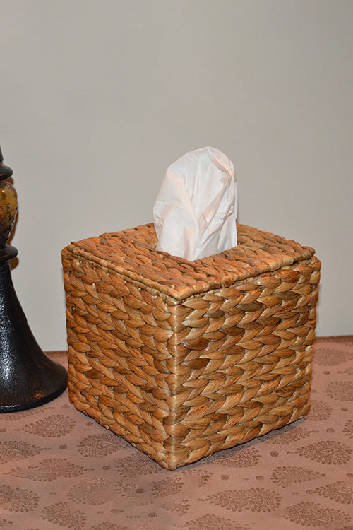 Dharini Water Hyacinth Boutique Tissue Box