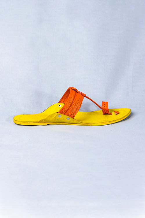 Kolhapuri Footwear Frenzy: Get Funky With Colors