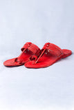 Kolhapuri Footwear Frenzy: Get Funky With Red Colors