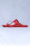 Kolhapuri Footwear Frenzy: Get Funky With Red Colors