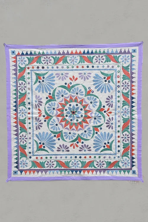 Okhai White Hand work Wall Hanging