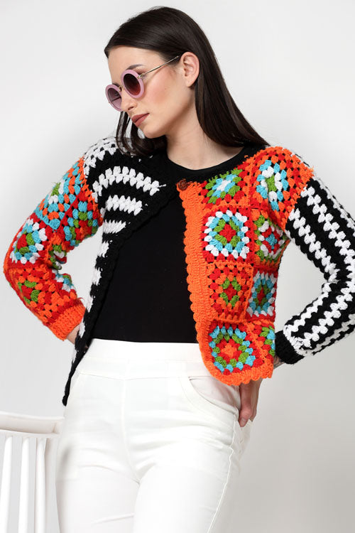 Womens White House Black Market Sweaters, Crochet Bustier Naturalcrochet