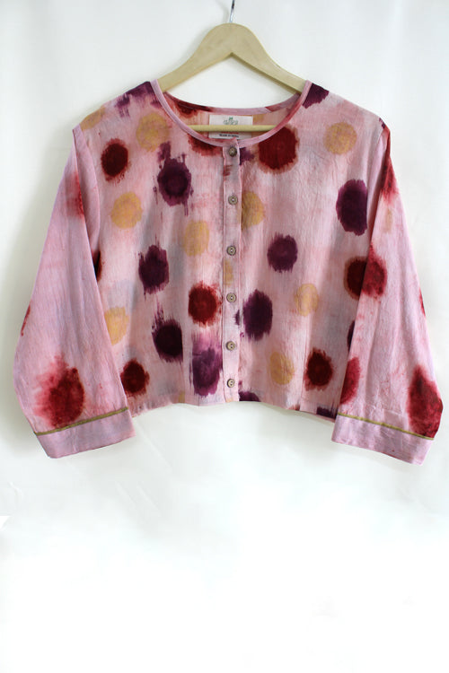 Bageeya "Tumm Tumm" Handwoven  Organic Cotton Blouse