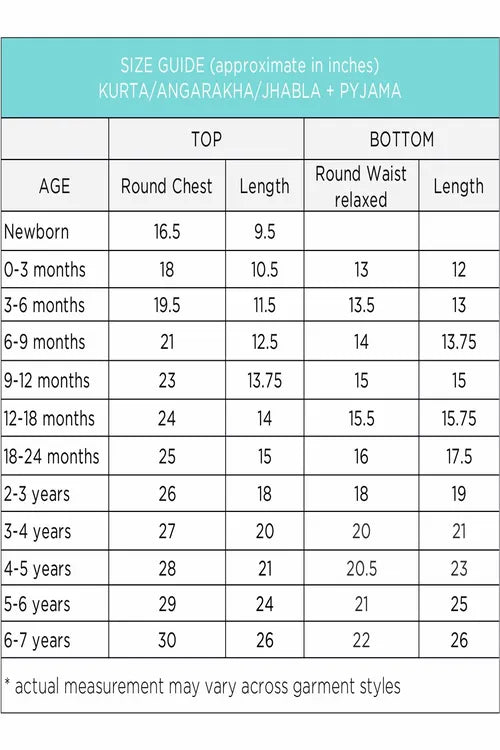 Whitewater Kids Unisex Organic Patang Jhabla with Yellow Pants