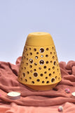 Antarang- Terracotta- Handcrafted- Yellow Ballon  Lampshade