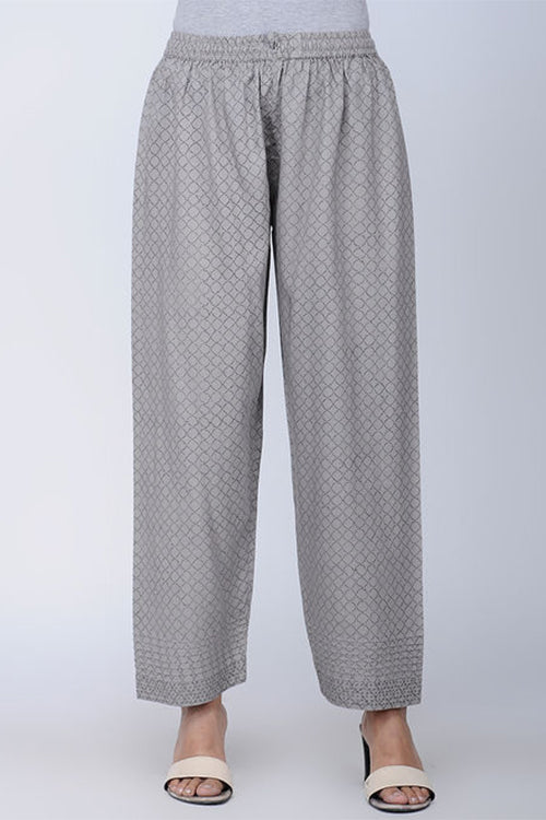 Buy GO COLORS Store Women Grey Printed Viscose Pants Online at Best Prices  in India - JioMart.