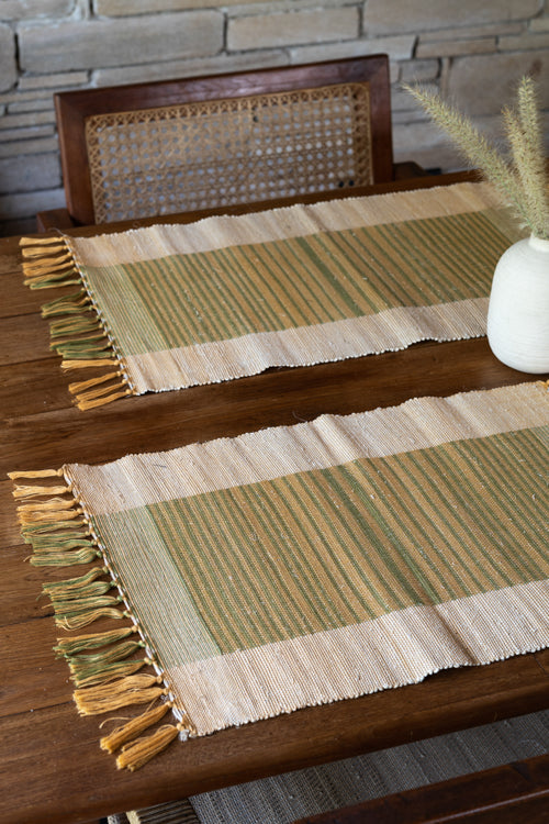 Dhara Hand-Woven Placemats (Set Of 2)