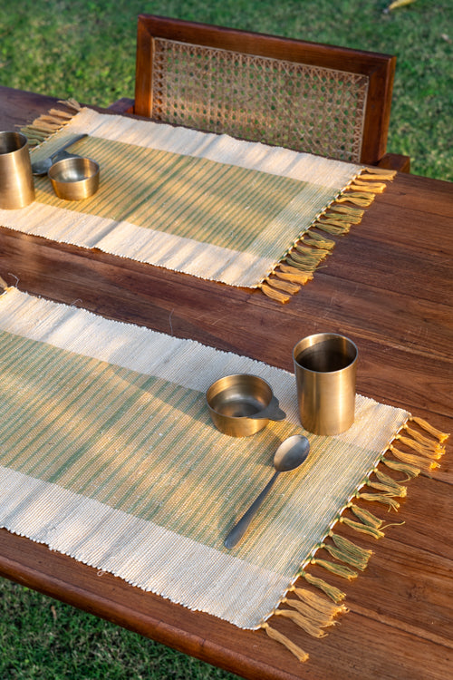 Dhara Hand-Woven Placemats (Set Of 2)