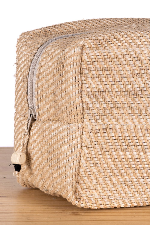 Veni Hand-Woven Wide Pouch