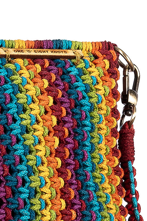 108Knots Gardenia Blended Hand-Knotted Sling Bag