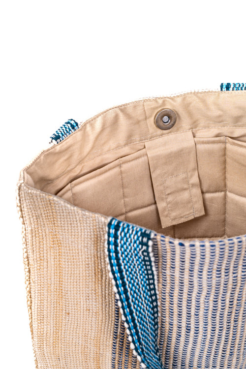 Vidya Hand-Woven Tote Bag