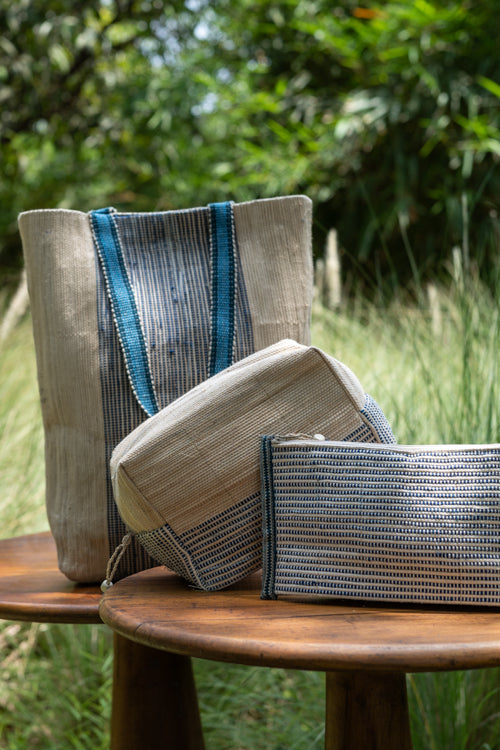 Vidya Hand-Woven Tote Bag